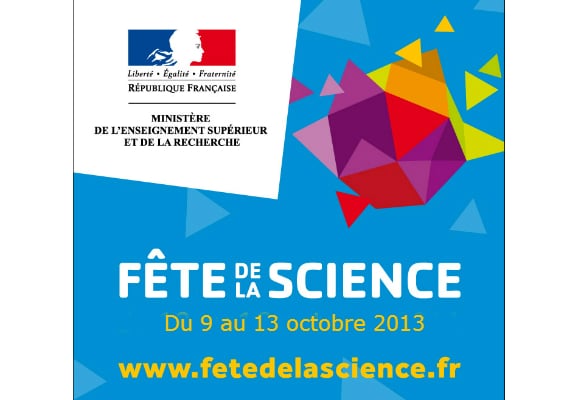 Affiche de la Fête de la Sciences 2013