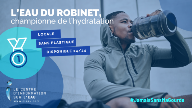 L’eau du robinet : Locale, zéro déchet, disponible 24/24